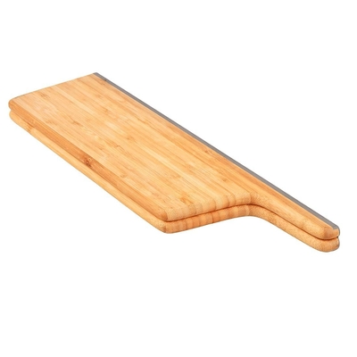 เขียงไม้ไผ่พับได้เครื่องล้างจาน Safe Kitchen Wood