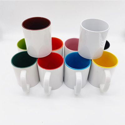 15oz Porcelain Blank Sublimation แก้วน้ำดื่ม Porcelain Coffe Cups