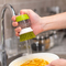 Amazon ขายร้อนทำความสะอาดห้องครัวปาล์มแปรงครัวล้างหม้อจานซักผ้าเพิ่มอัตโนมัติ Liquid Pot SOAP Dispensing