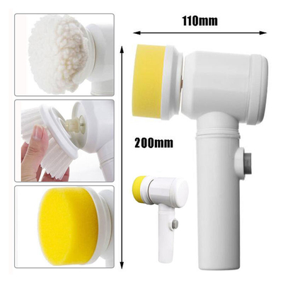 แปรงทำความสะอาดไฟฟ้า 3-in-1 Magic Battery Powered Scrubber สำหรับห้องครัว