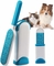 Abs Dog Grooming Brush สีฟ้า สีเทา Self Cleaning