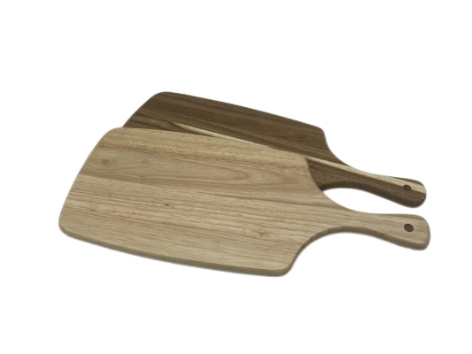 เขียงไม้กระถินเทศ 43x18x2ซม. / ถาดมีหูหิ้ว