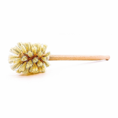 แปรงทำความสะอาดด้ามยาวทนทานพร้อม Sisal