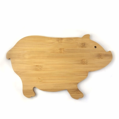 Custom 35x19cm 24 เขียงไม้ไผ่รูปหมู