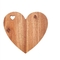เขียงไม้ไผ่หนา 1.5 ซม. รูปหัวใจแบบกำหนดเองสำหรับเสิร์ฟ Charcuterie
