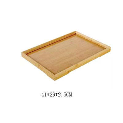 Eco Friendly Bamboo Kitchen Towel Holder Custom Logo ชุดตู้ไม้สําหรับทําอาหาร