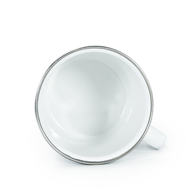 แก้วน้ำเปล่า Sublimation 12oz Vintage Enamel Coffee Cups 30g