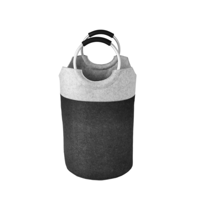 3mm 4mm Felt Storage Basket ถุงซักผ้าพับได้ 39*68cm