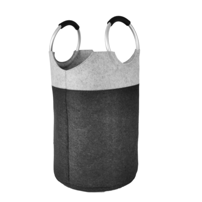 3mm 4mm Felt Storage Basket ถุงซักผ้าพับได้ 39*68cm